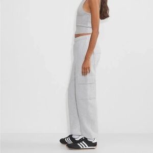 Aritzia Cozy Sweetfleece Mega Cargo Sweatpants  L